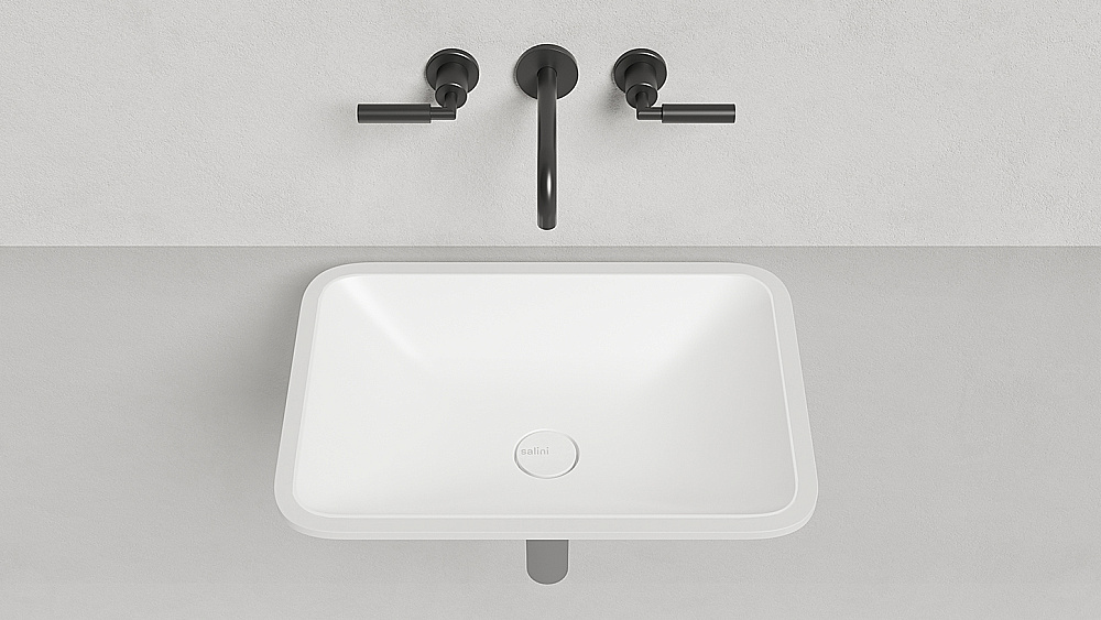 Раковина Salini MAREA 06 S-Sense 1802106G 55 белая купить в интернет-магазине Sanbest