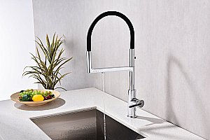 Смеситель для кухни Paulmark Tornado To213402-CR хром купить в интернет-магазине сантехники Sanbest