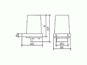 Диспенсер с держателем KEUCO Edition 11 купить в интернет-магазине сантехники Sanbest