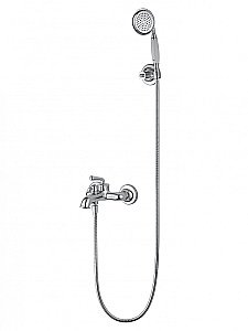 Смеситель для ванны с душем WONZON & WOGHAND STEAM, Хром (WW-88639008-CR) купить в интернет-магазине сантехники Sanbest