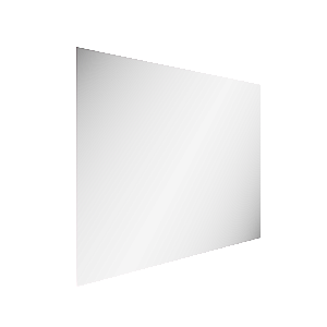 Зеркало с подсветкой Sancos Square 2.0 SQ2.1000 100х70 в ванную от интернет-магазине сантехники Sanbest