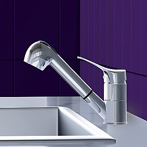 Смеситель для кухни Dorff Ultra D5000000 хром купить в интернет-магазине сантехники Sanbest