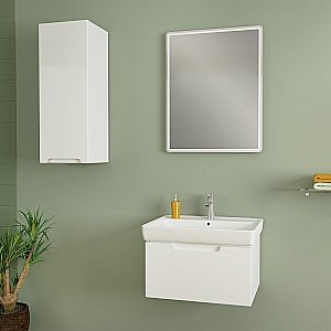 Тумба с раковиной Dreja Tiny 60 для ванной в интернет-магазине Sanbest