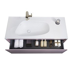 Мебель для ванной Orans BC-4060-1200L/R лиловая для ванной в интернет-магазине Sanbest
