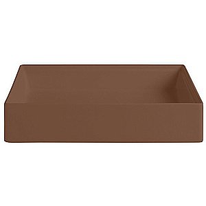 Раковина накладная Artceram Scalino 55 SCL002 40 00 Marrone Tortora купить в интернет-магазине Sanbest