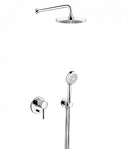 Душевая система Kludi Bozz 386300576 хром купить в интернет-магазине сантехники Sanbest