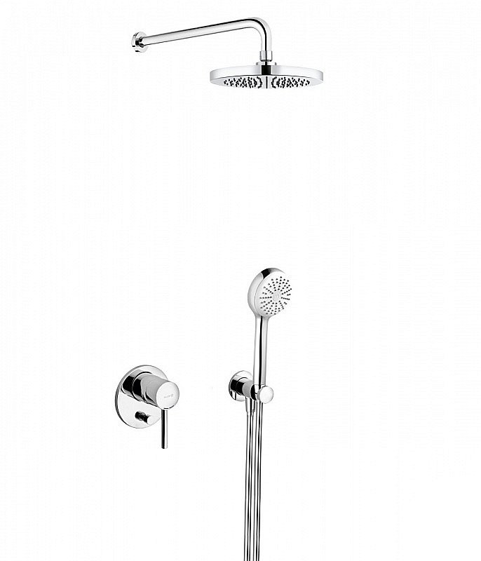 Душевая система Kludi Bozz 386300576 хром купить в интернет-магазине сантехники Sanbest