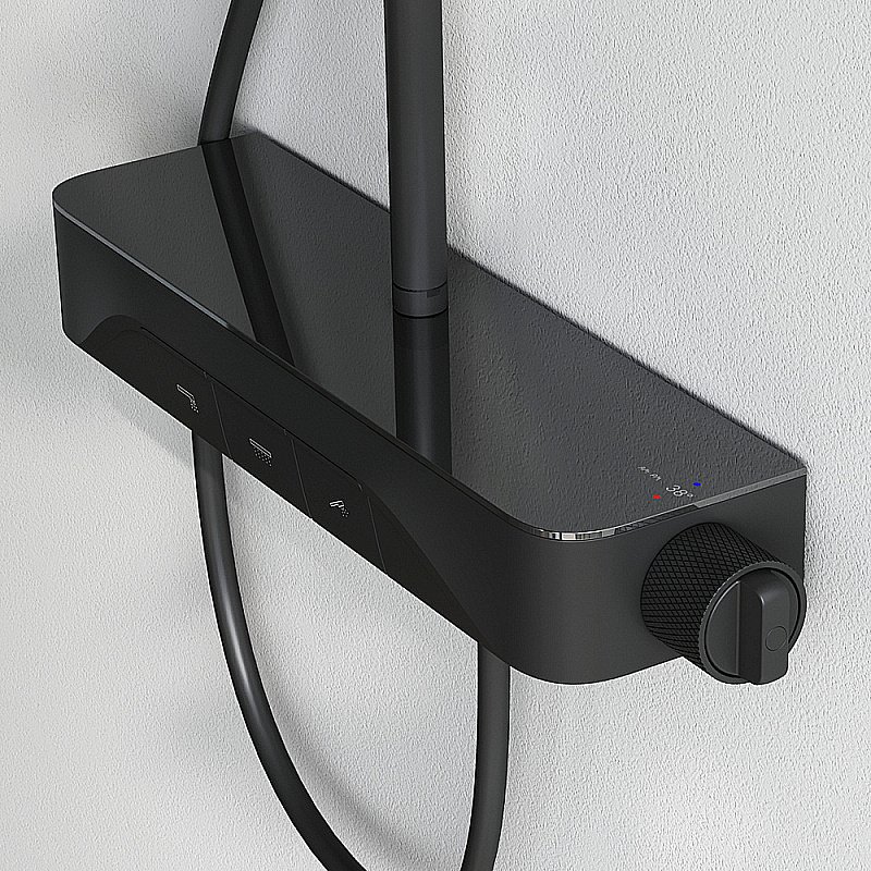 Душевая система AM.PM Func F078F322 черная купить в интернет-магазине сантехники Sanbest