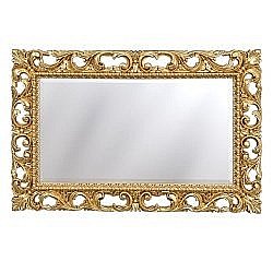 Зеркало Caprigo PL 106-1 Золото в ванную от интернет-магазине сантехники Sanbest