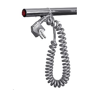 Полотенцесушитель электрический Domoterm S-образный DMT 112 42x70 EK хром купить в интернет-магазине сантехники Sanbest