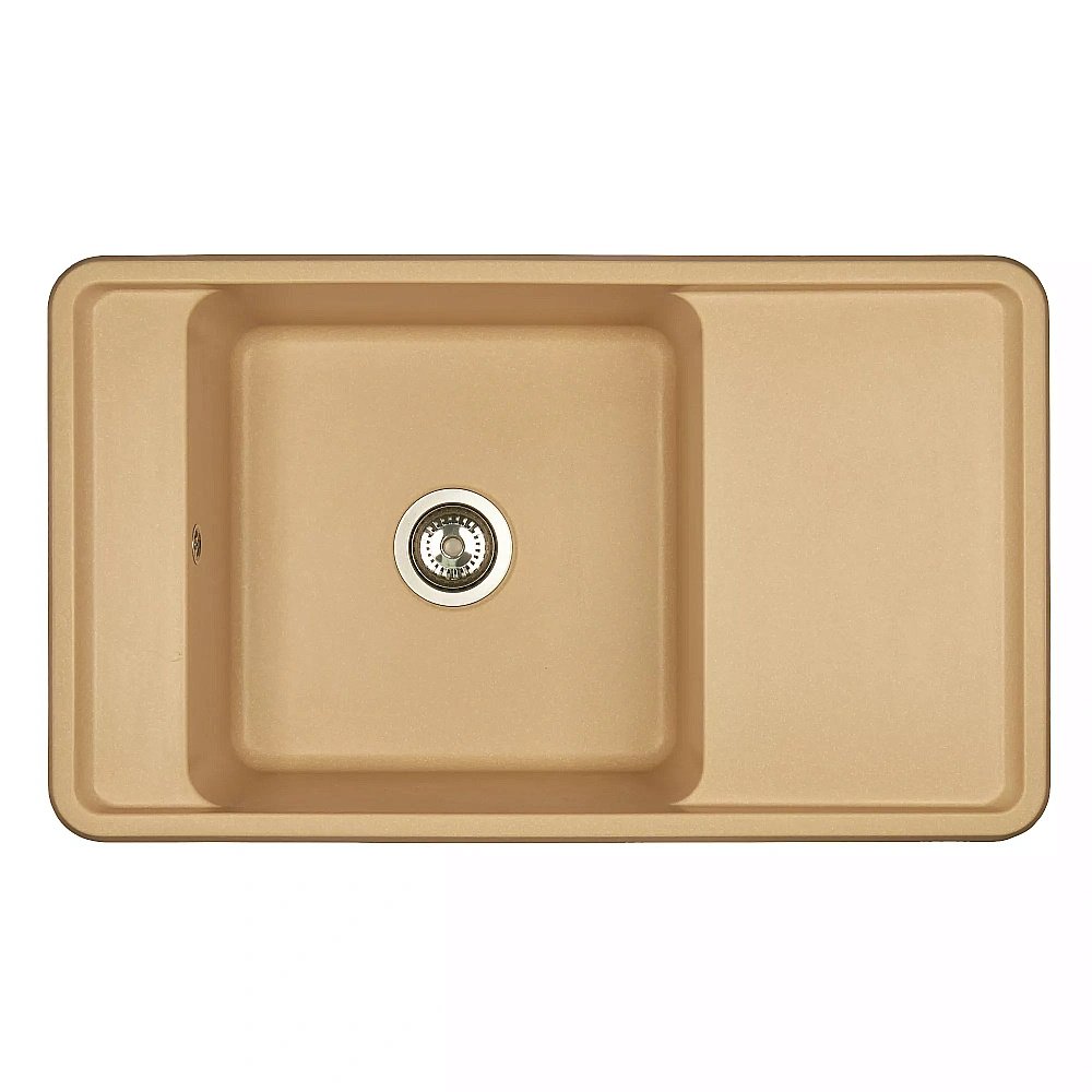 Мойка кухонная Акватон Беллис 87 латте купить в интернет-магазине сантехники Sanbest