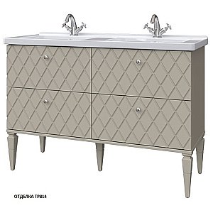 Тумба с раковиной Caprigo Roma 125 реестр отделок CONCEPT для ванной в интернет-магазине Sanbest