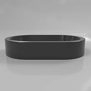 Раковина накладная WhiteCross Malachite A 55 0721.055035.101 черная купить в интернет-магазине Sanbest