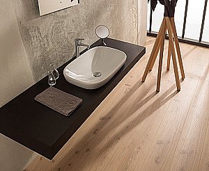 Раковина Globo Genesis 60 GE042.BI*0 белая купить в интернет-магазине Sanbest