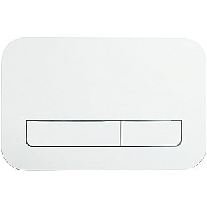 Кнопка для инсталляции Veconi Flush FLV12-W белая глянцевая купить в интернет-магазине сантехники Sanbest