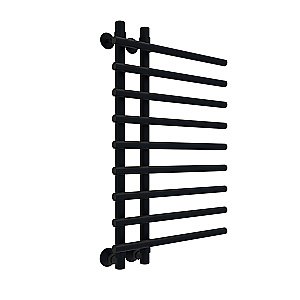 Полотенцесушитель водяной Veconi Tufo T801050B черный купить в интернет-магазине сантехники Sanbest