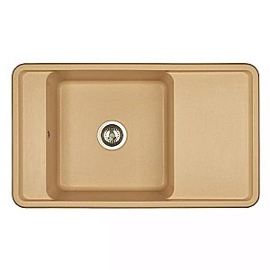Мойка кухонная Акватон Беллис 87 латте купить в интернет-магазине сантехники Sanbest