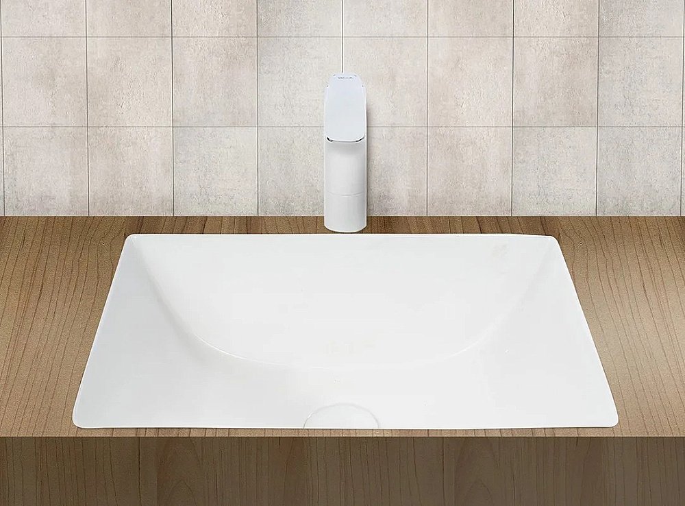 Раковина WeltWasser WW DEILBACH 6007 46 белая купить в интернет-магазине Sanbest