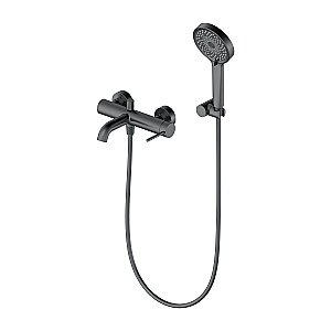 Смеитель для ванны Oliveeka Y OL-639017-BGM оружейная сталь матовая купить в интернет-магазине сантехники Sanbest