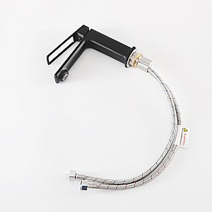 Смеситель для раковины GID Niagara L057BMK черный матовый купить в интернет-магазине сантехники Sanbest