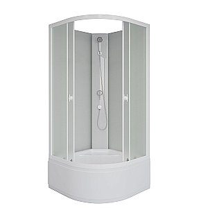 Душевая кабина Niagara Promo P80/40/MT/BK 80х80 купить в интернет-магазине Sanbest