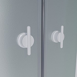 Душевая кабина Niagara Promo 100х70 стекло матовое/профиль белый купить в интернет-магазине Sanbest