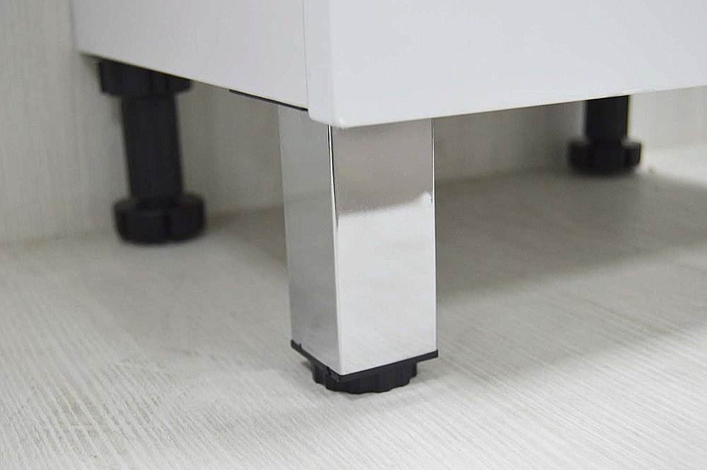 Пенал напольный Loranto Santorini 36 белый для ванной в интернет-магазине сантехники Sanbest