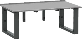 Столешница Good Door 80 подвесная, серая матовая для ванной в интернет-магазине сантехники Sanbest