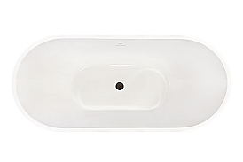 Акриловая ванна Royal Bath WAVE RB610100BL 150х73 белый купить в интернет-магазине Sanbest