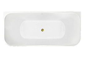 Акриловая ванна Royal Bath RIVA RB610400GD 180х80 белый купить в интернет-магазине Sanbest