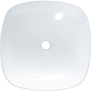 Раковина накладная Aquanet Trend-1 40 273683 белая купить в интернет-магазине Sanbest