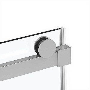 Душевой уголок Vincea Como Soft VSR-1CS8015CL 150x80 стекло прозрачное/профиль хром купить в интернет-магазине Sanbest