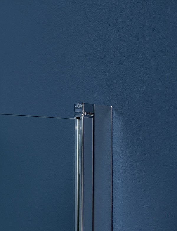 Душевая дверь Aquanet Cinetic 160 стекло прозрачное/профиль хром купить в интернет-магазине Sanbest