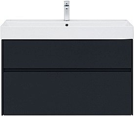 Тумба для раковины Aquanet Бруклин 310139 100 антрацит матовый купить в интернет-магазине сантехники Sanbest