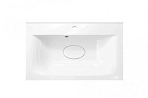 Тумба с раковиной Эстет Bali Classic 75 любой цвет тумбы и раковины с блестками под заказ для ванной в интернет-магазине Sanbest