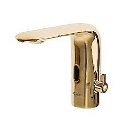 Смеситель для раковины Cezares VAGUE-ELS-03-W0 золото купить в интернет-магазине сантехники Sanbest