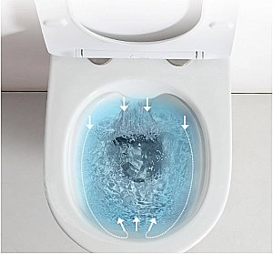 Унитаз подвесной CeruttiSpa ADIGE Aria MW CT9245 белый матовый, белый матовый купить в интернет-магазине Sanbest