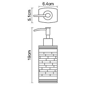 Диспенсер настольный WasserKRAFT Main K-4799 купить в интернет-магазине сантехники Sanbest