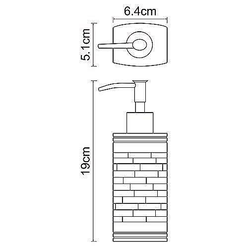Диспенсер настольный WasserKRAFT Main K-4799 купить в интернет-магазине сантехники Sanbest