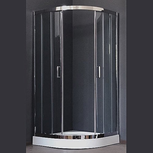 Душевой уголок Royal Bath RB100HK-T-CH 100х100 прозрачный купить в интернет-магазине Sanbest