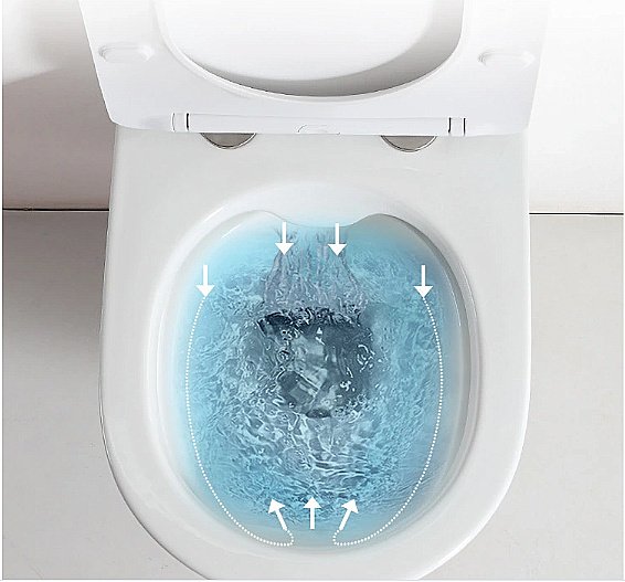 Унитаз подвесной CeruttiSpa ADIGE Aria MW CT9245 белый матовый, белый матовый купить в интернет-магазине Sanbest