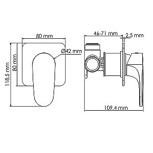 Гигиенический душ WasserKRAFT Spree 1400 A1451.275.360.092 никель купить в интернет-магазине сантехники Sanbest