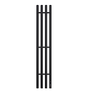 Полотенцесушитель электрический TERMINUS QUATRO 1200 4670078574671 черный матовый купить в интернет-магазине сантехники Sanbest
