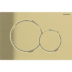 Кнопка для инсталляции Geberit Sigma 01 латунь купить в интернет-магазине сантехники Sanbest