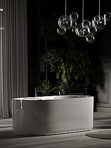 Акриловая ванна Sancos Fiori 170х80 FB04 белая купить в интернет-магазине Sanbest