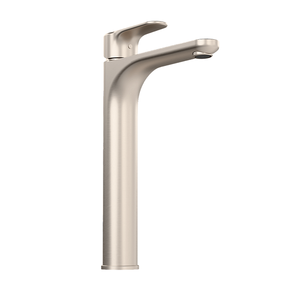 Смеситель для раковины VitrA Root Round A4270734EXP брашированный никель купить в интернет-магазине сантехники Sanbest