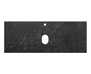 Столешница BelBagno KEP-120-MNO черный матовый мрамор для ванной в интернет-магазине сантехники Sanbest