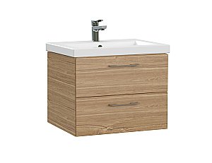 Мебель для ванной подвесная Cersanit LARA 60 орех для ванной в интернет-магазине Sanbest