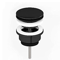 Донный клапан Paini 53YO945ETSR черный матовый купить в интернет-магазине сантехники Sanbest