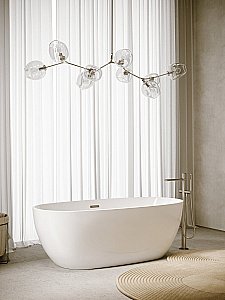 Акриловая ванна Sancos Flo 170х80 FB02 белая купить в интернет-магазине Sanbest